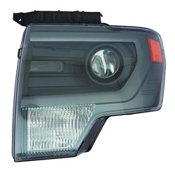 FORD TRUCKS & VANS FORD/PU (F150) SVT RAPTOR HEAD LAMP ASSY RIGHT (Passenger Side) ( HID)(GRAY TRIM)(W/BULBS&BALLAST) OEM#DL3Z13008BB-PFM 2010-2014 PL#FO2519122