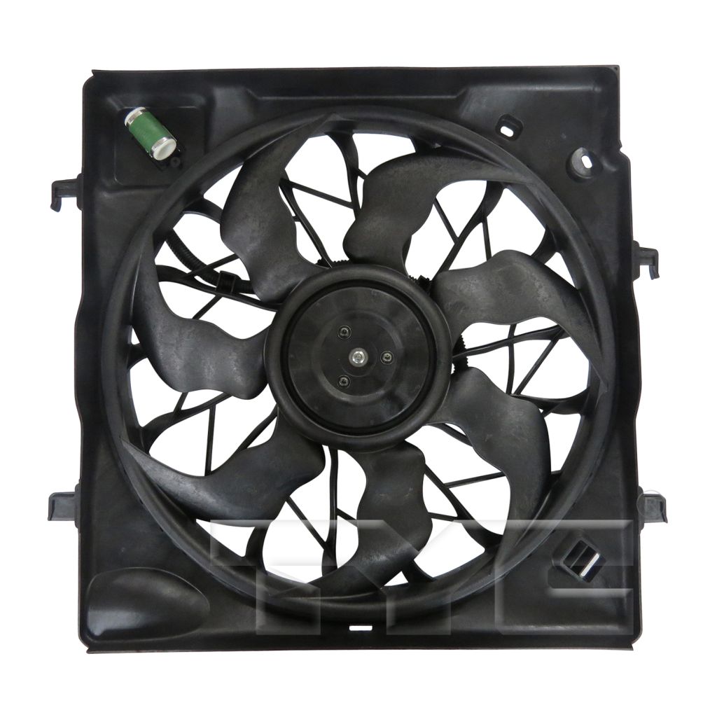 KIA OPTIMA RADIATOR & A/C FAN ASSEMBLY (1.6/2.0L)(SINGLE FAN) OEM#25380D5280 2016-2020 PL#KI3115147