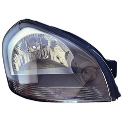 HYUNDAI TUCSON HEAD LAMP ASSEMBLY RIGHT (Passenger Side) (CLEAR SIGNAL) **CAPA** OEM#921022E050 2005-2009 PL#HY2503133C