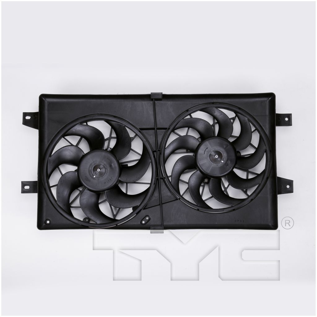 CHRYSLER SEBRING CONV RADIATOR & A/C FAN ASSY (DUAL FAN) OEM#CH3115122 2001-2006 PL#CH3115122