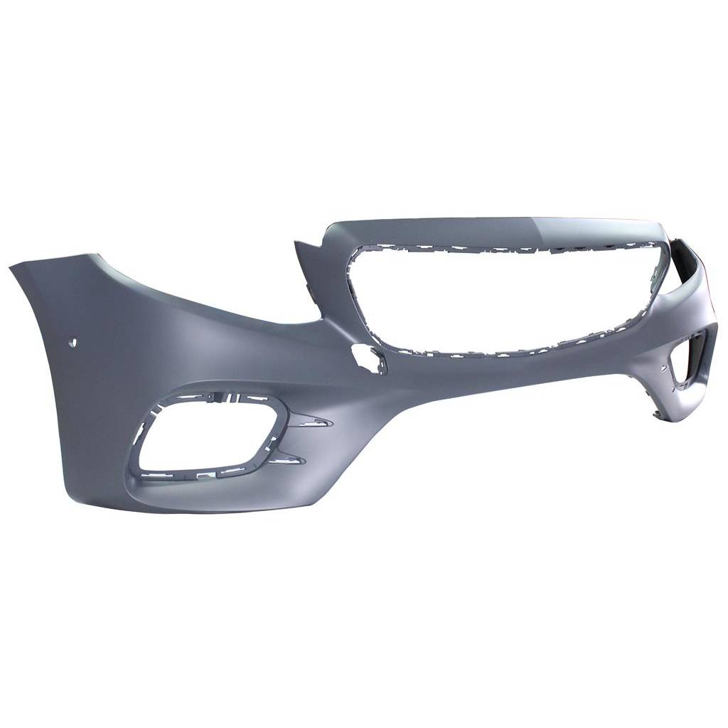 MERCEDES-BENZ E-CLASS WAGON (213) FRONT BUMPER COVER PRM-GRAY (W/ACTIVE PARK ASSIST)(E43/53) OEM#2138856902649999 2017-2020 PL#MB1000516
