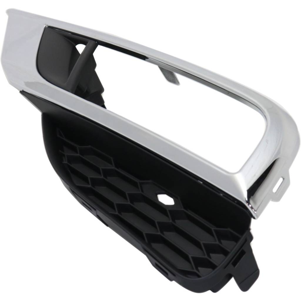 HONDA CRV FOG LAMP COVER LEFT (Driver Side) CHR/BLK (W/FOG) OEM#71108T1WA00 2015-2016 PL#HO1038124