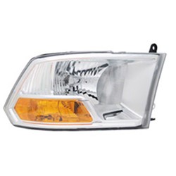 DODGE TRUCKS & VANS DODGE/PU R2500/3500 HEAD LAMP ASSY RIGHT (Passenger Side) (HIGHEAD LAMPOW BEAM 1 BULB)**CAPA** OEM#55277410AG 2010-2012 PL#CH2503217C