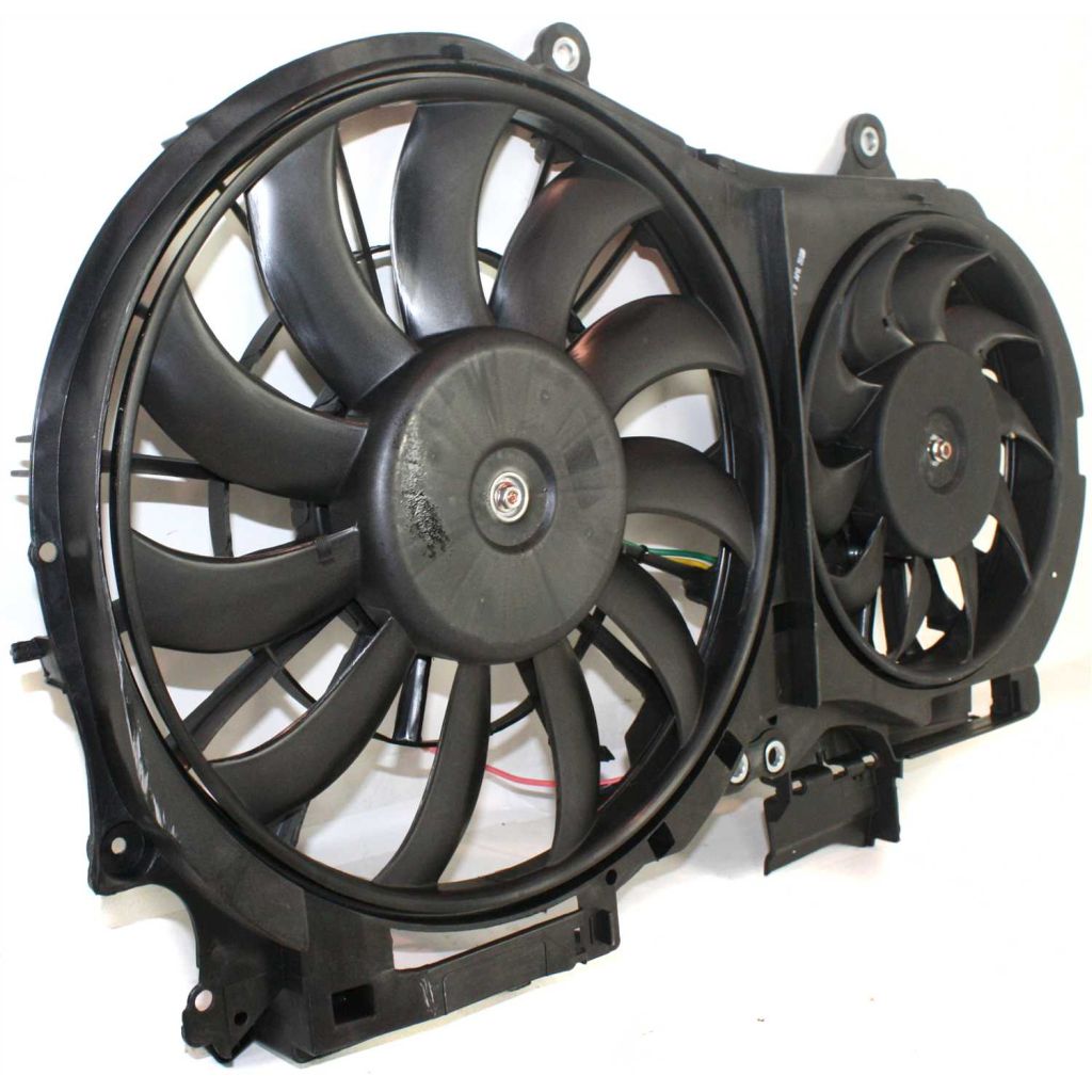 AUDI A4 CONVERTIBLE RADIATOR & A/C FAN ASSY (3.0L)(DUAL FAN) OEM#8E0121207J-PFM 2003-2006 PL#AU3115108