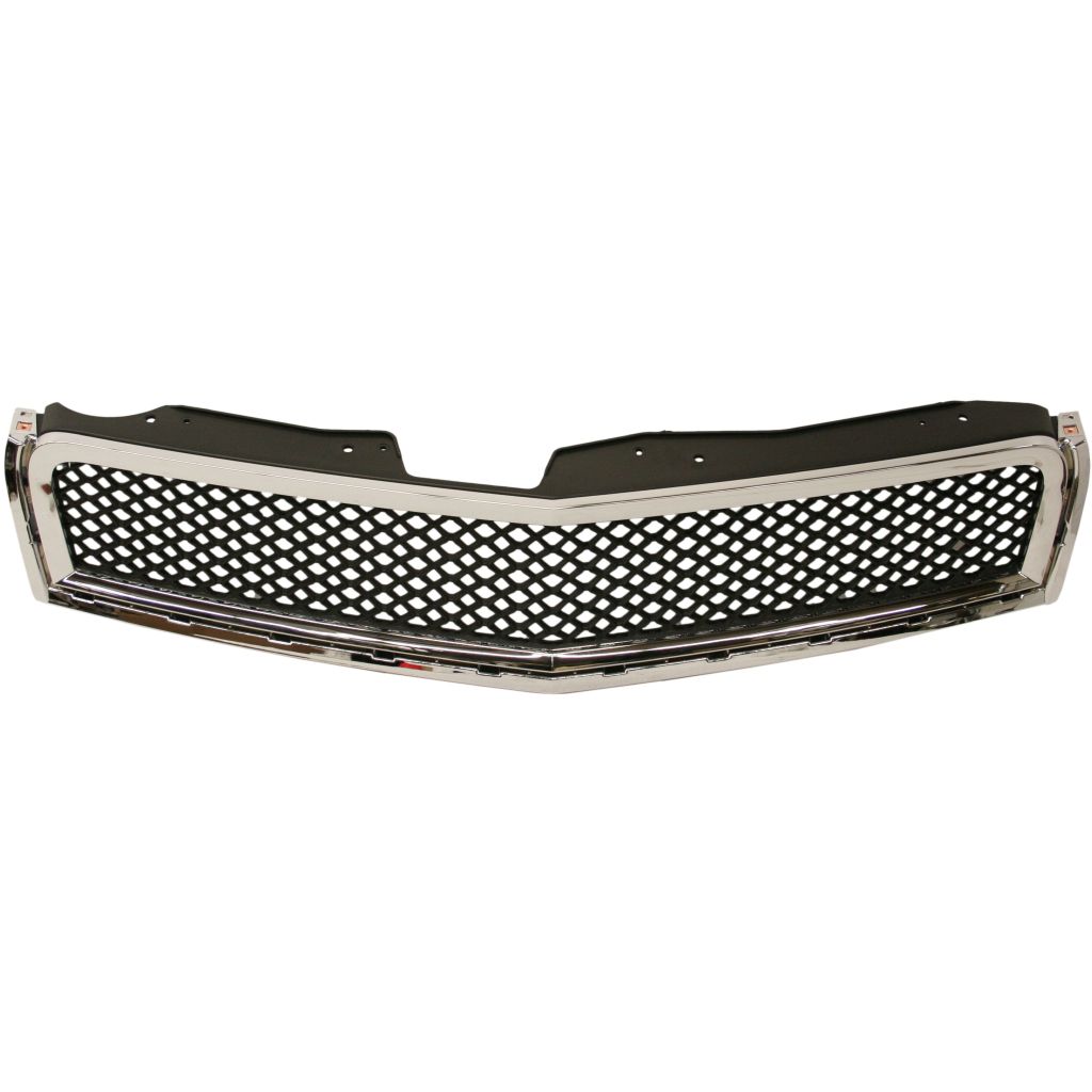 GM TRUCKS & VANS TRAVERSE GRILLE UPPER CHR/BLK **CAPA** OEM#15943196 2009-2012 PL#GM1200615C