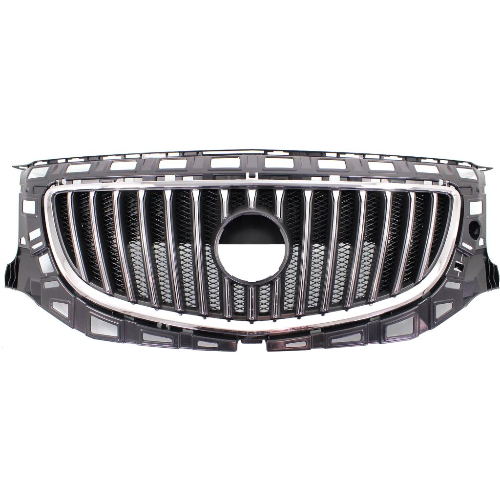 BUICK REGAL GRILLE ASSEMBLY CHR/BLK(EXC GS ) WO/EMBLEM OEM#20977844 2011-2013 PL#GM1200653