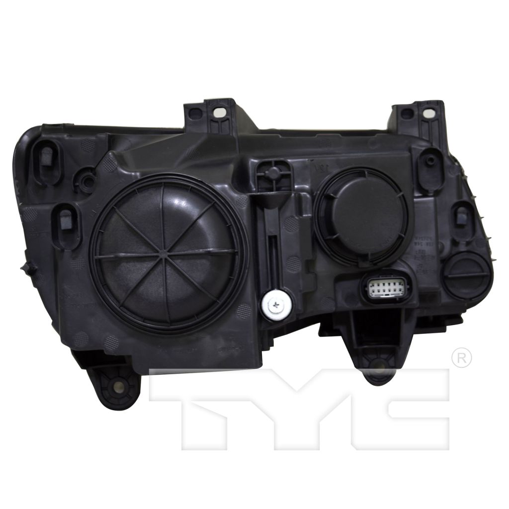 CHRYSLER 300 HEAD LAMP ASSY LEFT (Driver Side) (HALOGEN)(W/PROJECTOR)(BLACK BEZEL)**CAPA** OEM#68402949AA 2018-2023 PL#CH2502331C