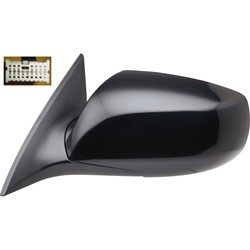 HYUNDAI GENESIS COUPE DOOR MIRROR LEFT (Driver Side) PWR/N-HTD/(WO/SIGNAL) OEM#876102M100 2010-2016 PL#HY1320190