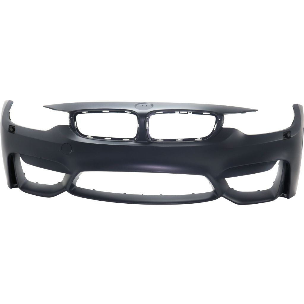 BMW BMW M3 SEDAN FRONT BUMPER COVER PRIMED (W/WASHER)(WO/SENSOR)(WO/CAMERA) OEM#51118058824 2015-2018 PL#BM1000409