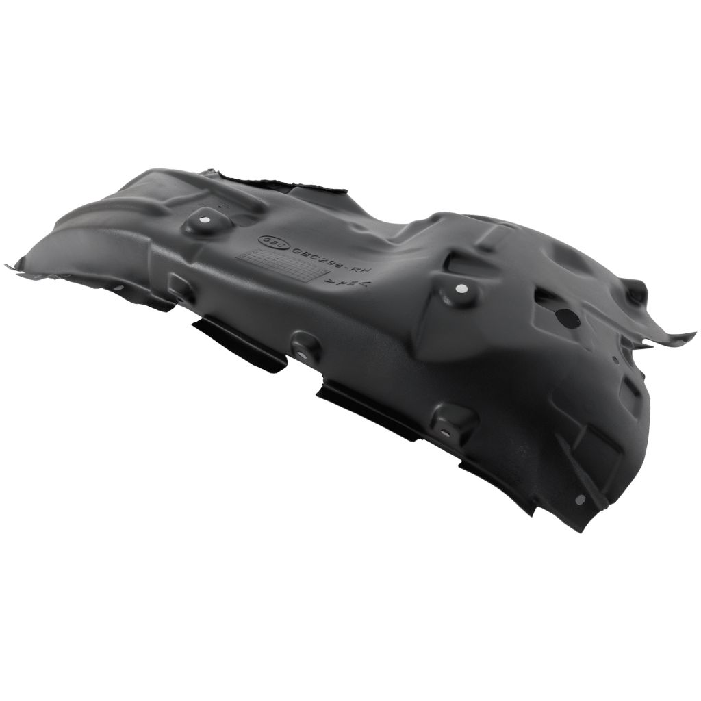 JEEP WRANGLER (JL) FRONT FENDER SPLASH SHIELD RIGHT (Passenger Side) (SAHARA/SPORT/SPORT S)(W/INSULATION) OEM#68270814AC 2018-2023 PL#CH1249198