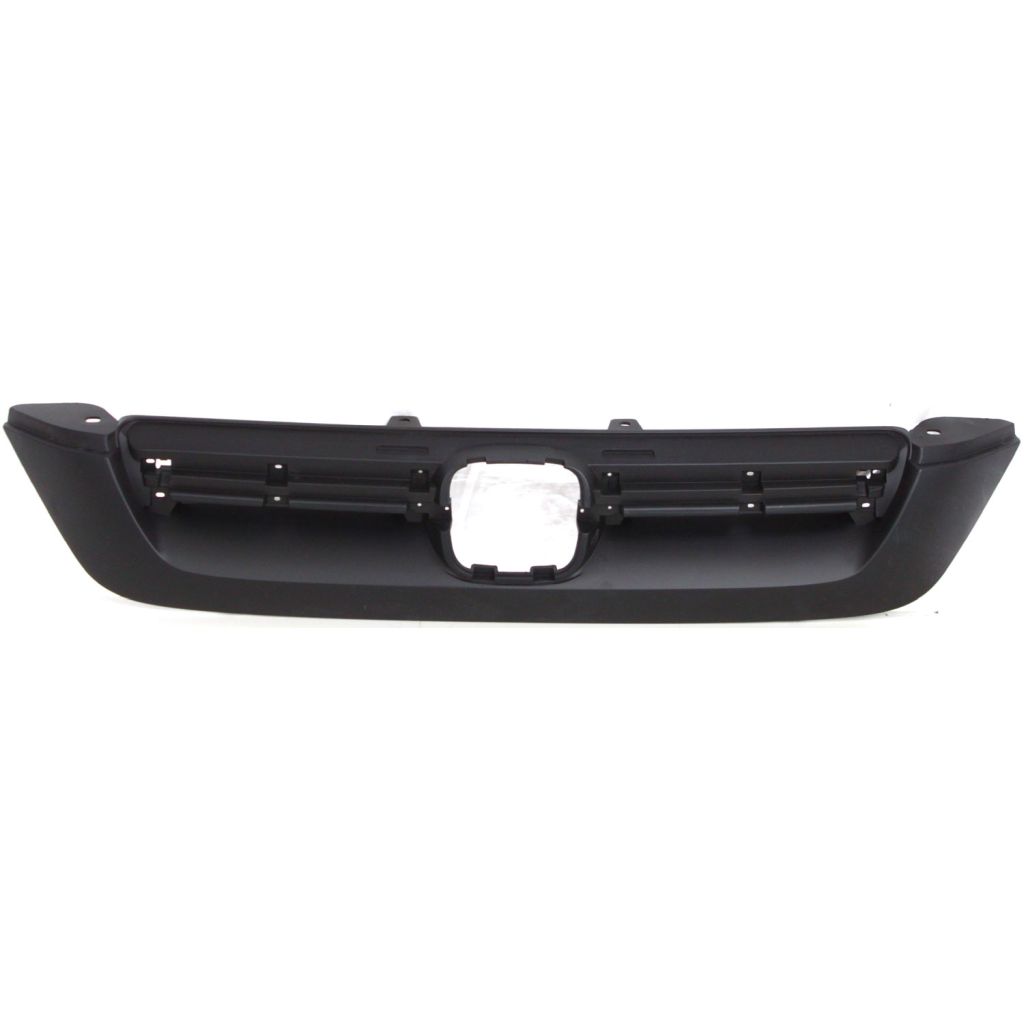 HONDA CRV UPPER GRILLE BLACK (JAPAN BUILT) OEM#71128SWA003ZA 2007-2009 PL#HO1200186