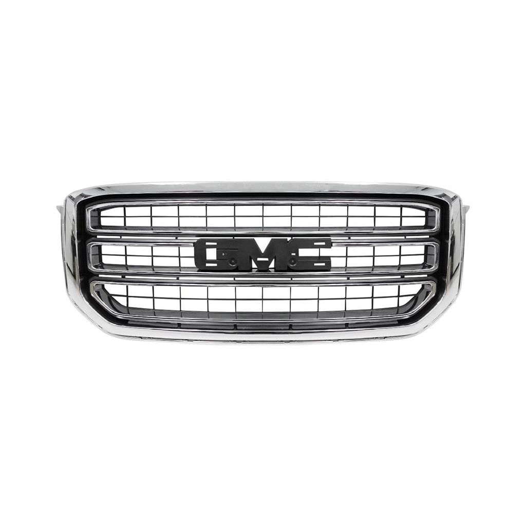 GM TRUCKS & VANS YUKON XL/XL DENALI GRILLE ASSY CHROME/BLACK (EXC DENALI) OEM#84722258 2015-2020 PL#GM1200702