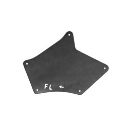 TOYOTA 4RUNNER SPLASH SHIELD ASSEMBLY LEFT (Driver Side) (FRONT)(WO/DYNAMIC SUSPENSION) OEM#5373635150 2010-2024 PL#TO1250129