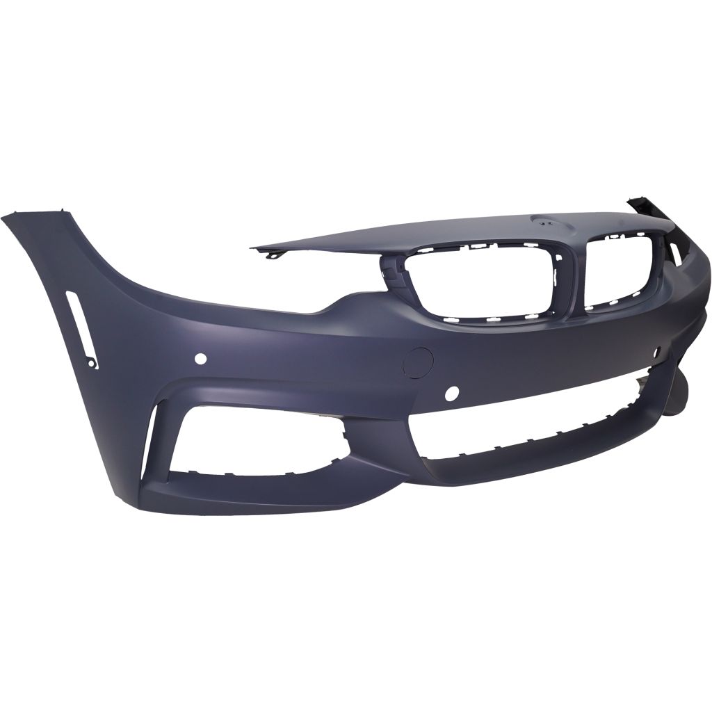 BMW BMW 4 (4DOORS) FRONT B COVER PRIMED (W/M SPORT) WO/WASHER W/ PK SENSOR OEM#51118060883 2015-2020 PL#BM1000337