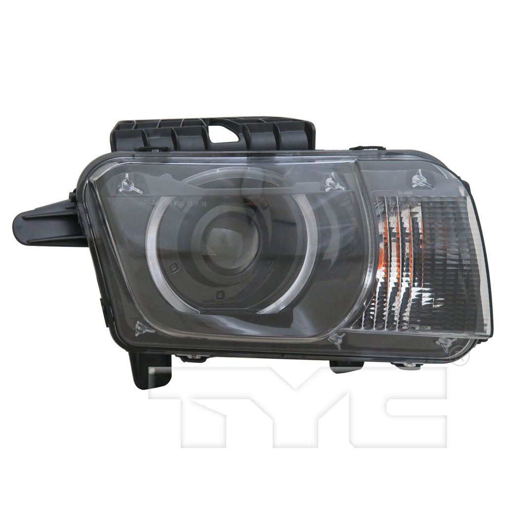 CHEVROLET CAMARO CONV HEAD LAMP ASSEMBLY RIGHT (Passenger Side) (HID)(10-13 LT/RS/SS W/RS PKG) (ZL1 MDL)**CAPA** OEM#22959920 2011-2015 PL#GM2503340C