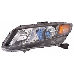 HONDA CIVIC HYBRID HEAD LAMP ASSEMBLY LEFT (Driver Side) OEM#33150TR2A01 2012 PL#HO2502145