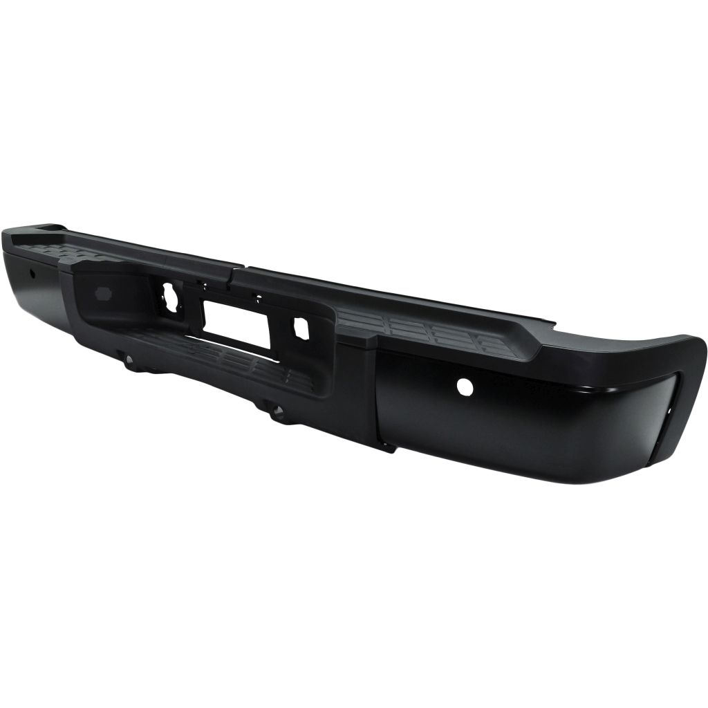 GM TRUCKS & VANS SIERRA/PU 2500/3500 STEP BUMPER ASSY BLACK(W/O DUAL WHEEL)(W/SENSOR) OEM#20899965-PFM 2007-2010 PL#GM1103152
