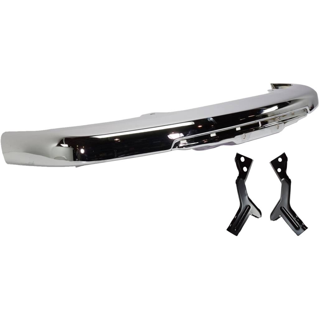 GM TRUCKS & VANS COLORADO (CHEVY) FRONT BUMPER CHROME (W/ BRACE BRKT) OEM#19210442 2004-2012 PL#GM1002460