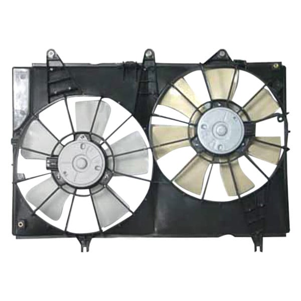 CADILLAC CTS/CTS-V RADIATOR & A/C FAN ASSEMBLY (3.2L)(DUAL FAN) OEM#25708388-PFM 2003-2007 PL#GM3117110