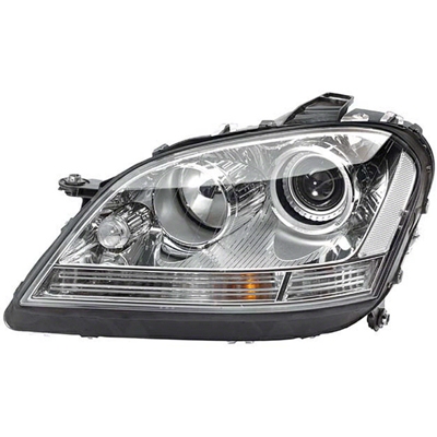 MERCEDES-BENZ ML-CLASS (164) (EXC 450 HYBRID) HEAD LAMP ASSEMBLY LEFT (Driver Side) (HALOGEN) OEM#1648202359 2009-2011 PL#MB2502171
