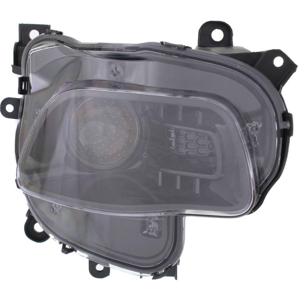 JEEP CHEROKEE HEAD LAMP ASSEMBLY RIGHT (Passenger Side) (HALOGEN)(BLK)(LOWER) OEM#68102846AE 2014-2016 PL#CH2503249