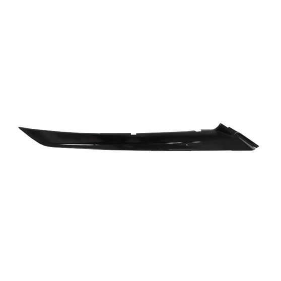 TOYOTA CAMRY FRONT BUMPER COVER MLDG UPPER RIGHT (Passenger Side) PTD-BLACK (08-20 XSE/21-22 TRD)(BELOW HL) **CAPA** OEM#5271206110 2018-2022 PL#TO1047106C