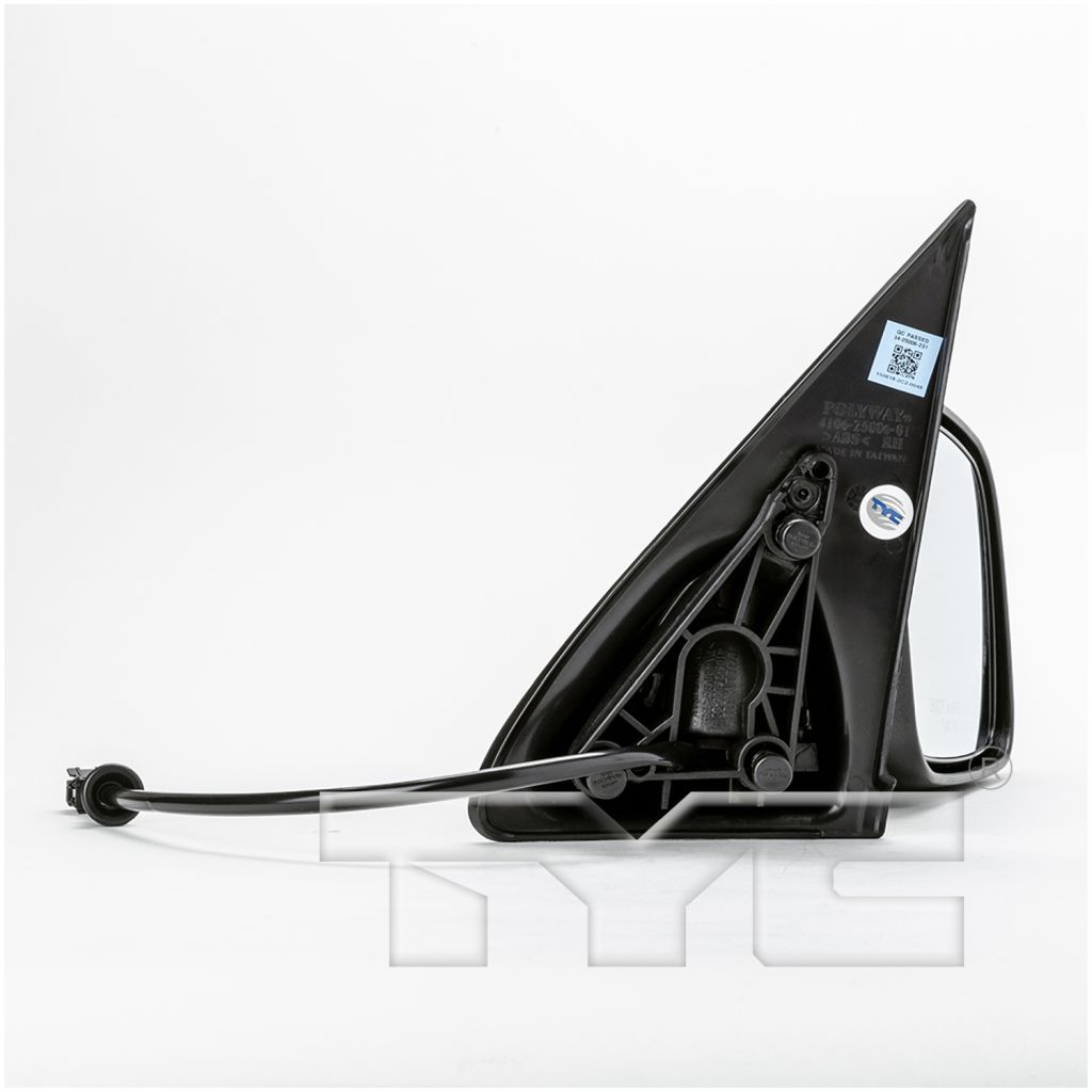 JEEP LIBERTY DOOR MIRROR RIGHT (Passenger Side) POWER/ NOT HEATED (BLK) OEM#55155840AI 2002-2007 PL#CH1321218