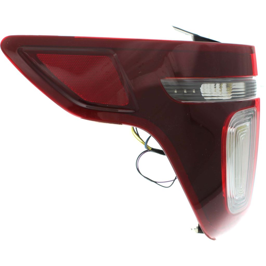 FORD TRUCKS & VANS EXPLORER TAIL LAMP ASSY LEFT (Driver Side) (SPORT)(W/LED)(W/BLACKOUT LENS)**CAPA** OEM#DB5Z13405C 2013-2015 PL#FO2800230C