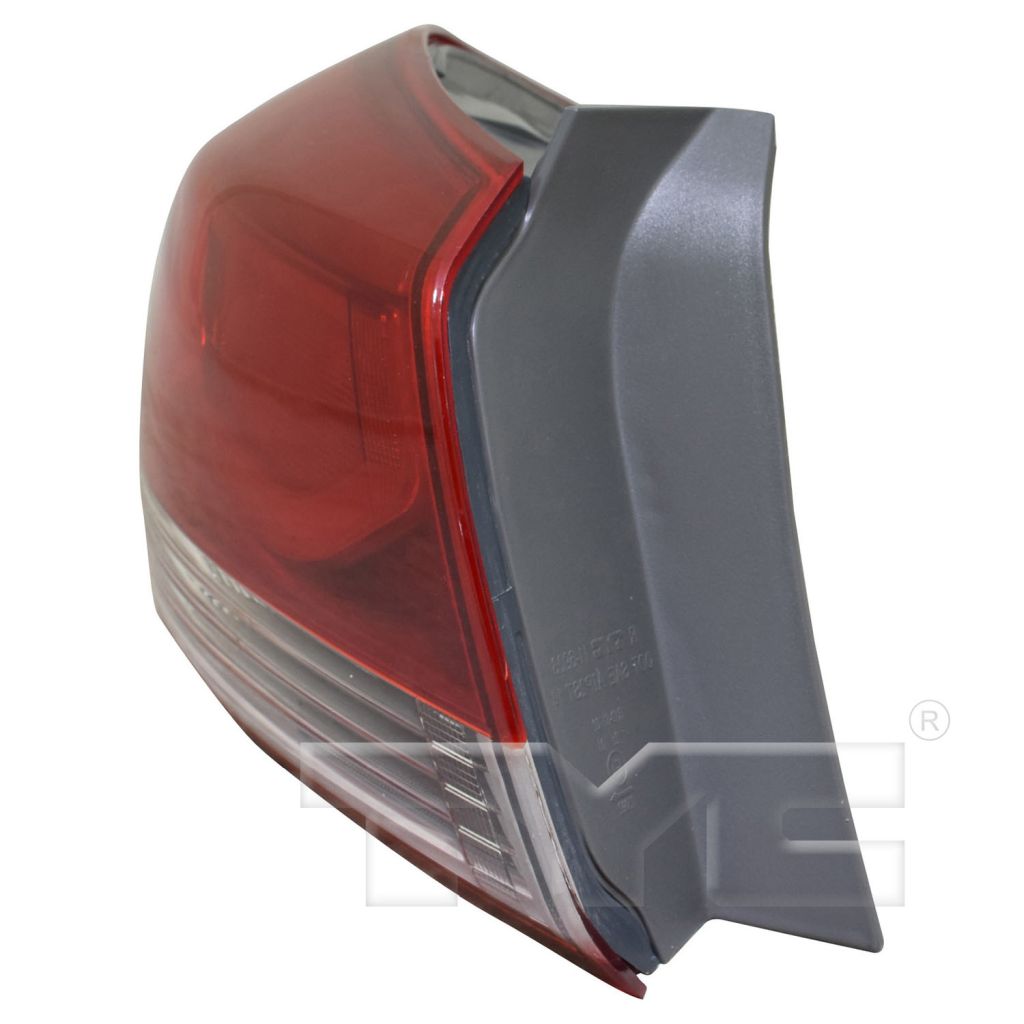 HYUNDAI ELANTRA SEDAN TAIL LAMP ASSEMBLY LEFT (Driver Side) (OUTER)(KOREA)(STD BULB)**CAPA** OEM#92401F2020 2017-2018 PL#HY2804142C