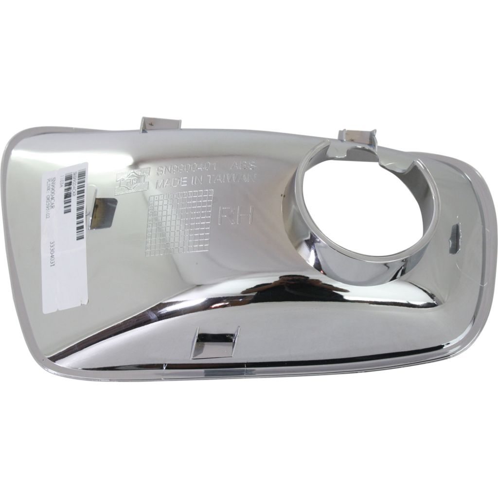 SATURN VUE HYBRID FOG LAMP BEZEL RIGHT (Passenger Side) (CHROME) OEM#15851594 2007 PL#GM2595102