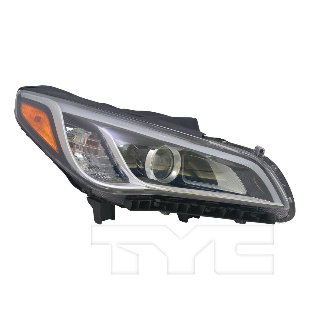 HYUNDAI SONATA HEAD LAMP ASSY RIGHT (Passenger Side) (HID)**CAPA** OEM#92102C2100 2015-2016 PL#HY2503184C