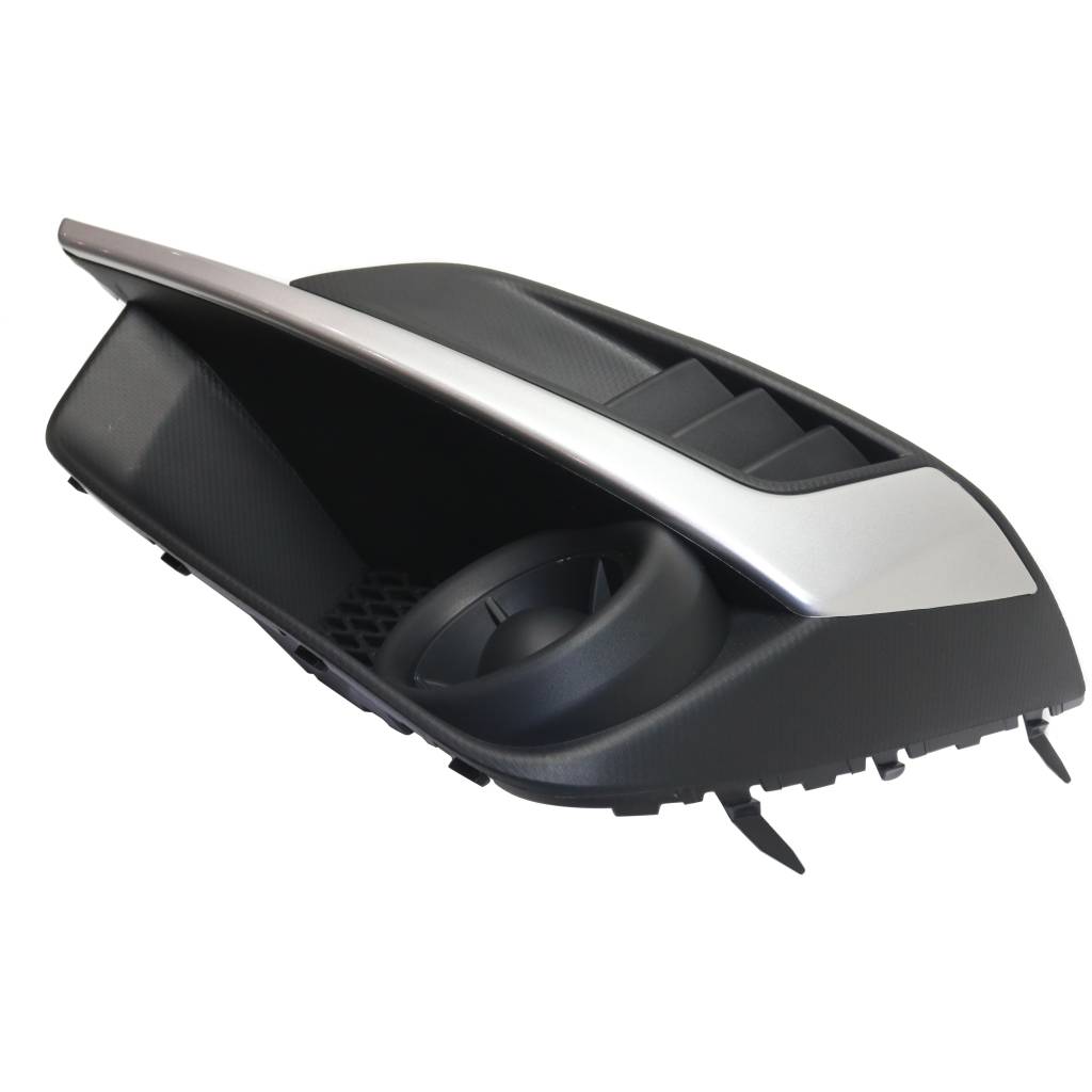 SUBARU IMPREZA 2.0 FOG LAMP COVER LEFT (Driver Side) W/SILVER MOLDING (WO/FOG) OEM#57731FJ390 2015-2016 PL#SU1038111