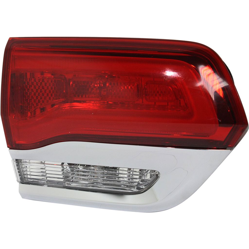 JEEP GRAND CHEROKEE BACK-UP LAMP ASSEMBLY LEFT (Driver Side) CHROME INSERT OEM#68110047AF 2014-2021 PL#CH2802105