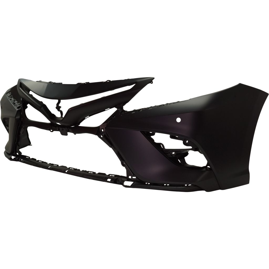 TOYOTA CAMRY FRONT BUMPER COVER PRIMED (XSE)(W/SENSOR)(W/CAMERA)**CAPA** OEM#521190X940 2018-2020 PL#TO1000437C