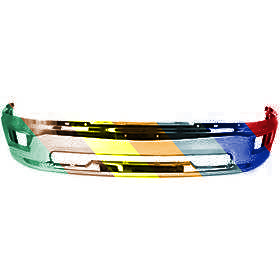 DODGE TRUCKS & VANS DODGE/PU (R1500) FRONT BUMPER CHROME (W/FOG)(WO/SPORT PKG) OEM#68088186AA 2009-2012 PL#CH1002386