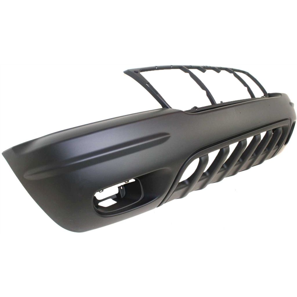 JEEP GRAND CHEROKEE FRONT BUMPER COVER PRIMED (W/FOG) OEM#5083100AA 2001-2003 PL#CH1000311