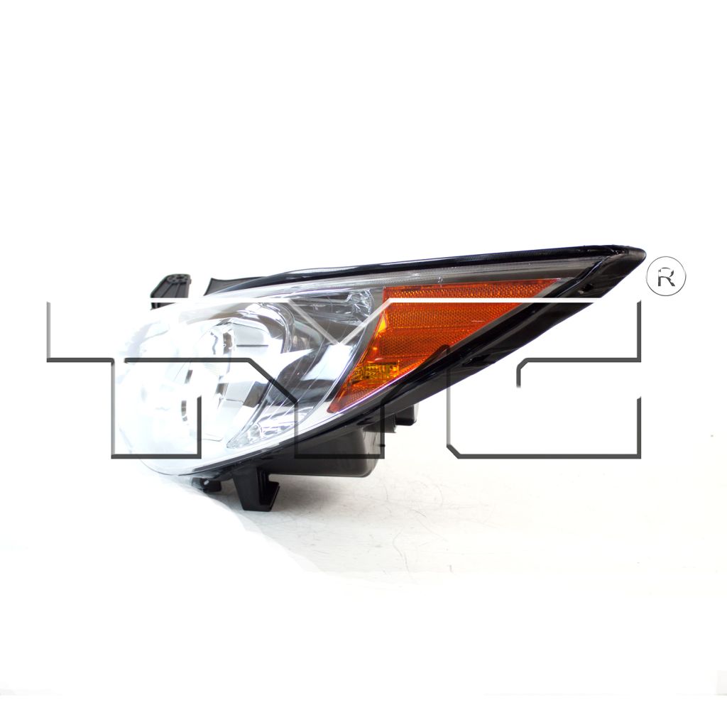 HYUNDAI SONATA HEAD LAMP ASSEMBLY LEFT (Driver Side) (HALOGEN) (GLS)(SILVER/CHR BEZEL) **CAPA** OEM#921013Q000 2011-2014 PL#HY2502159C