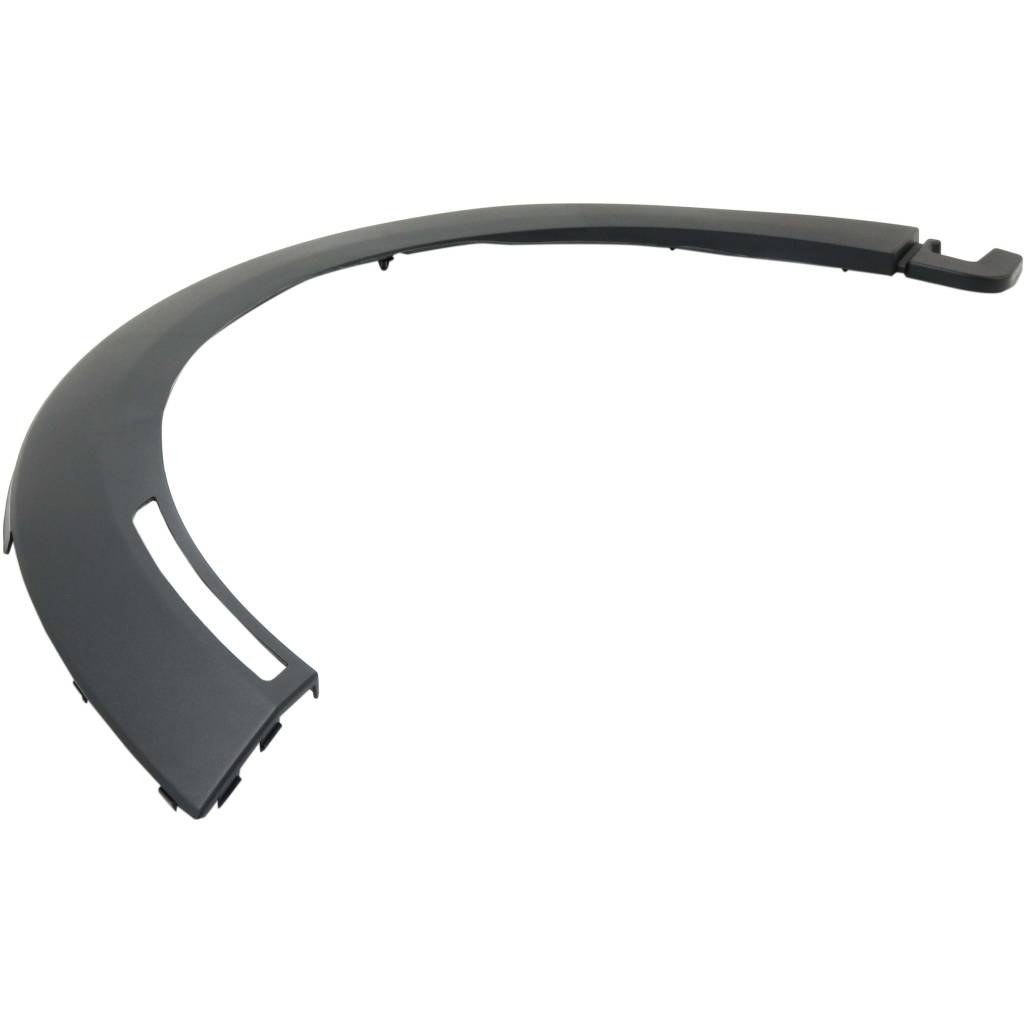 MINI COOPER 4DOORS HATCHBACK (HARDTOP) FRONT WHEEL MOLDING LEFT (Driver Side) (Base/S WO/PK ASSIST)(Dark Grey) OEM#51777376869 2015-2021 PL#MC1290101