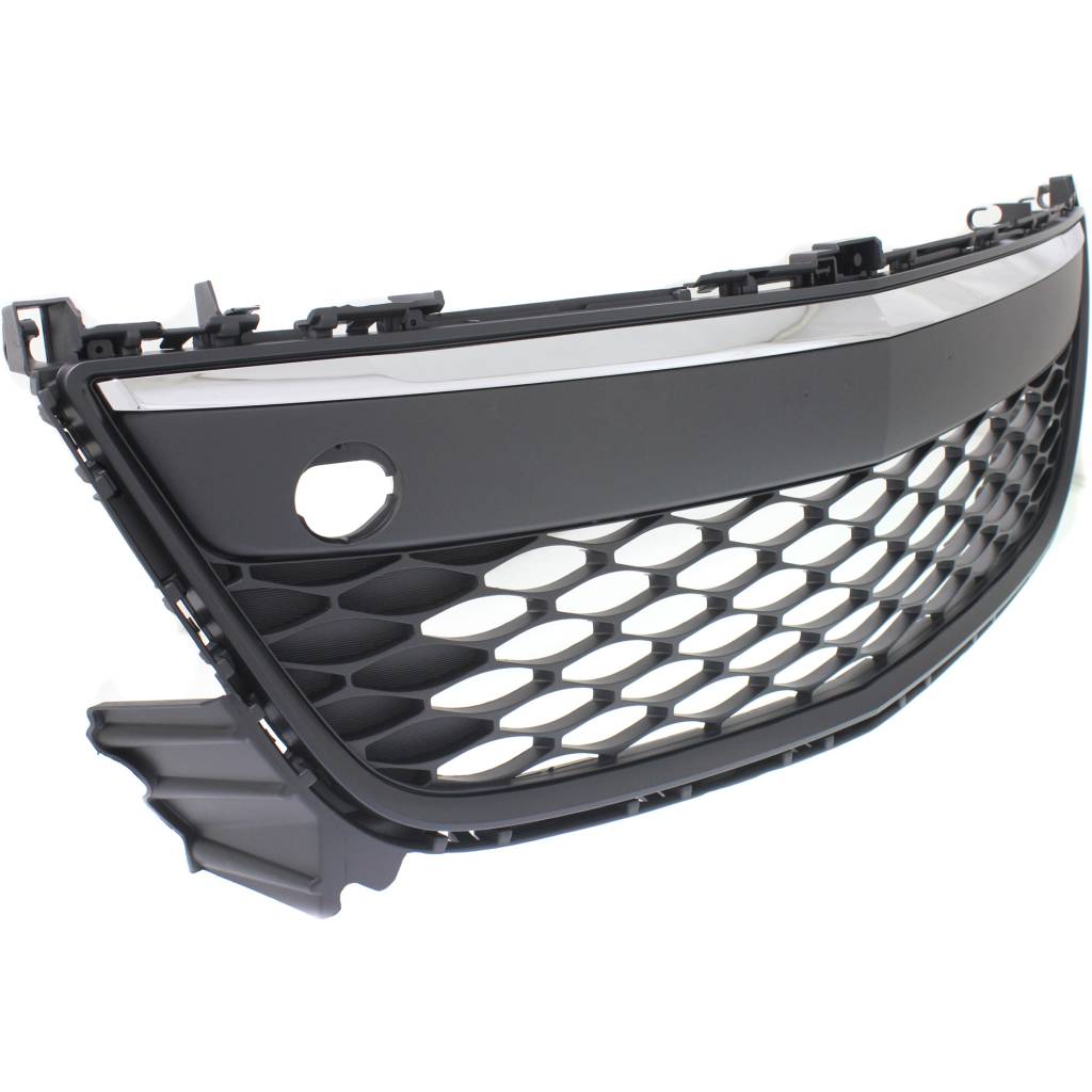 MAZDA CX-7 FRONT BUMPER GRILLE ASSEMBLY CHR/BLK (WO/FOG) OEM#EH44501T0H 2010-2012 PL#MA1036121