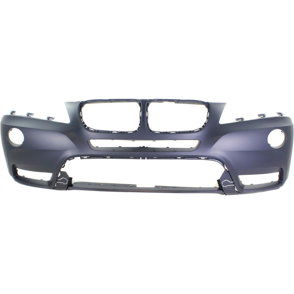 BMW BMW X3 FRONT BUMPER COVER PRIMED (WO/HL WASHER)(WO/M PKG) OEM#51117210451 2011-2014 PL#BM1000252
