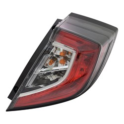 HONDA CIVIC HATCHBACK (EXC TYPE R) TAIL LAMP ASSY RIGHT (Passenger Side) (OUTER)(LED) OEM#33500TGGA02 2017-2021 PL#HO2805116