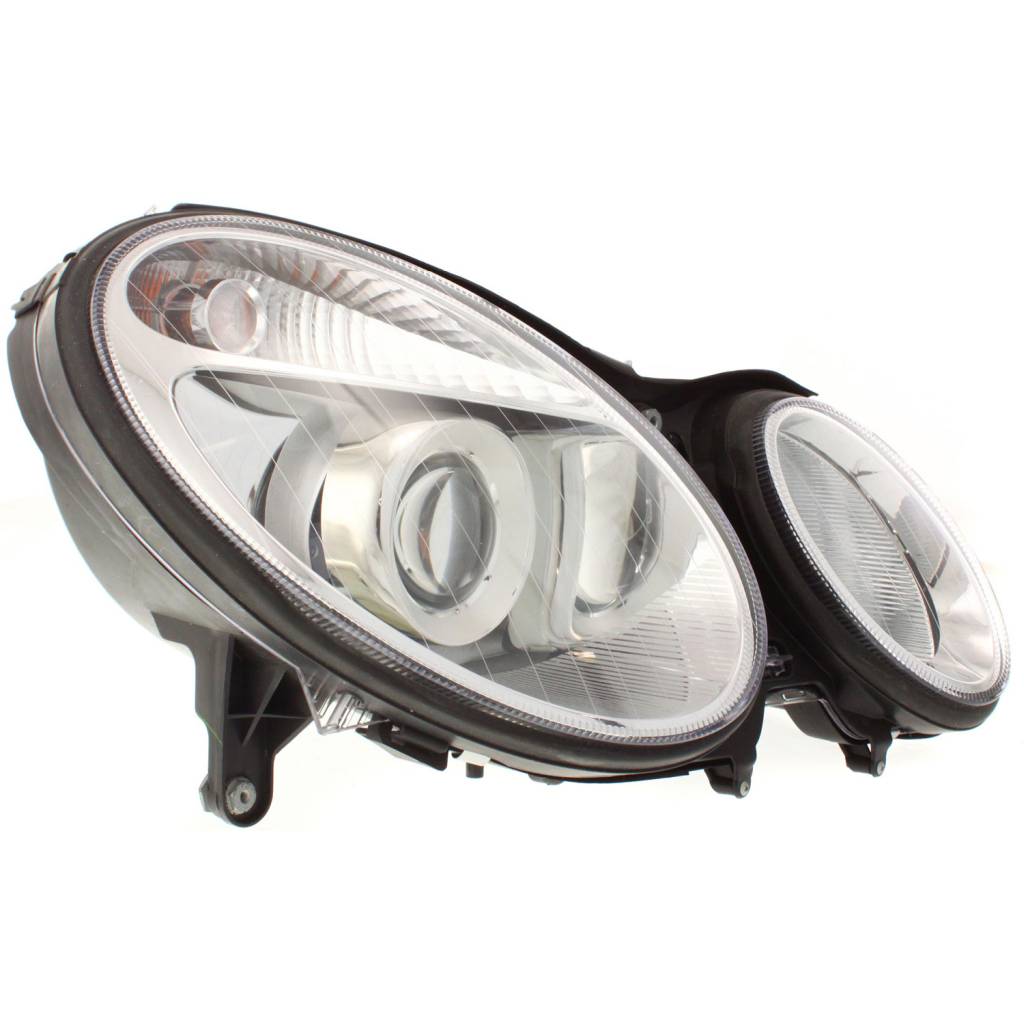 MERCEDES-BENZ E-CLASS (211) (SEDAN /WAGON ) HEAD LAMP ASSY RIGHT (Passenger Side) (HALOGEN)(TO 6-30-06) OEM#2118200461 2003-2007 PL#MB2503108
