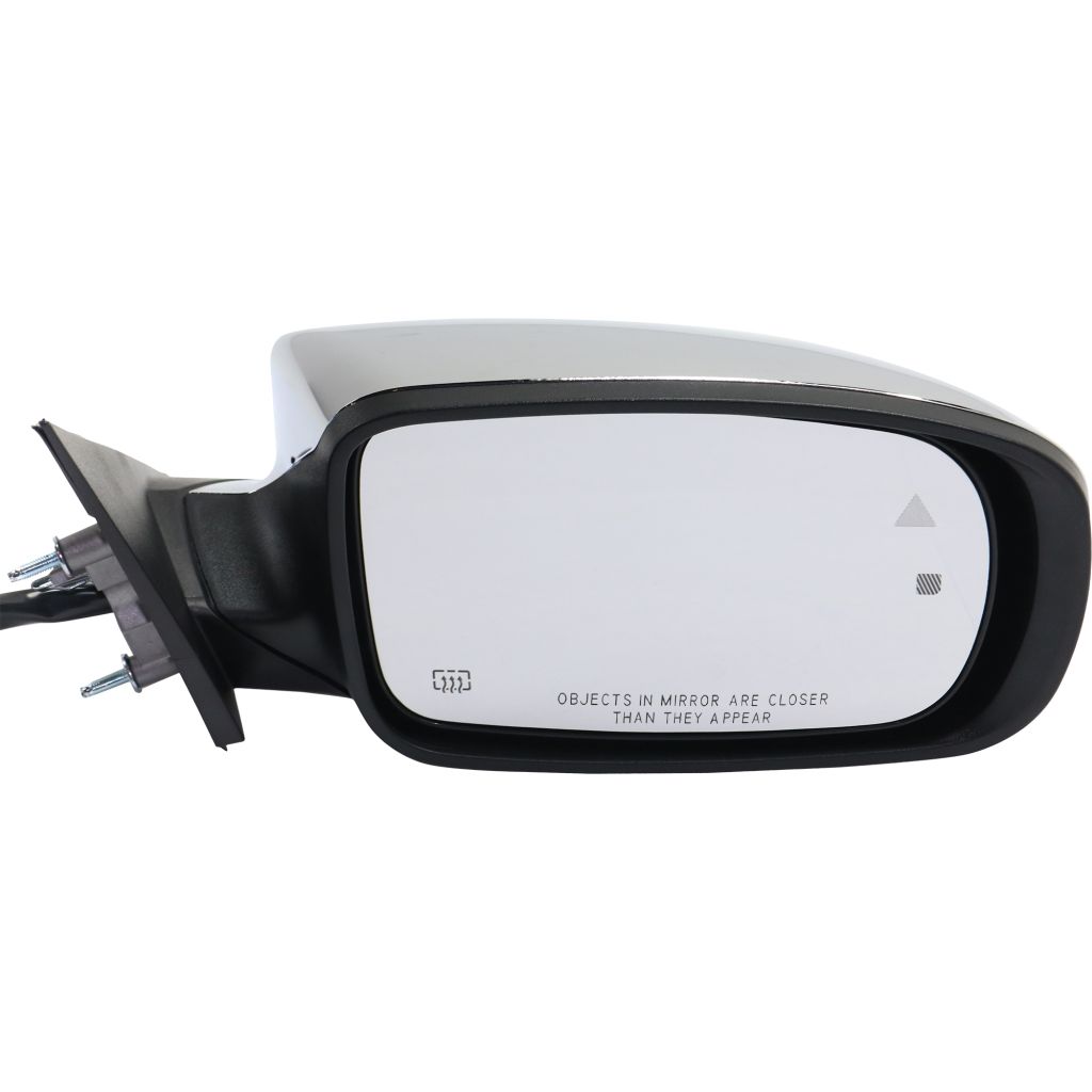 CHRYSLER 300 DOOR MIRROR RIGHT (Passenger Side) PWR/HTD/SIGNAL/PUDDLE/MEMORY/BSD (CHROME CVR)(WO/DIM OEM#57010420AJ-PFM 2012-2019 PL#CH1321426