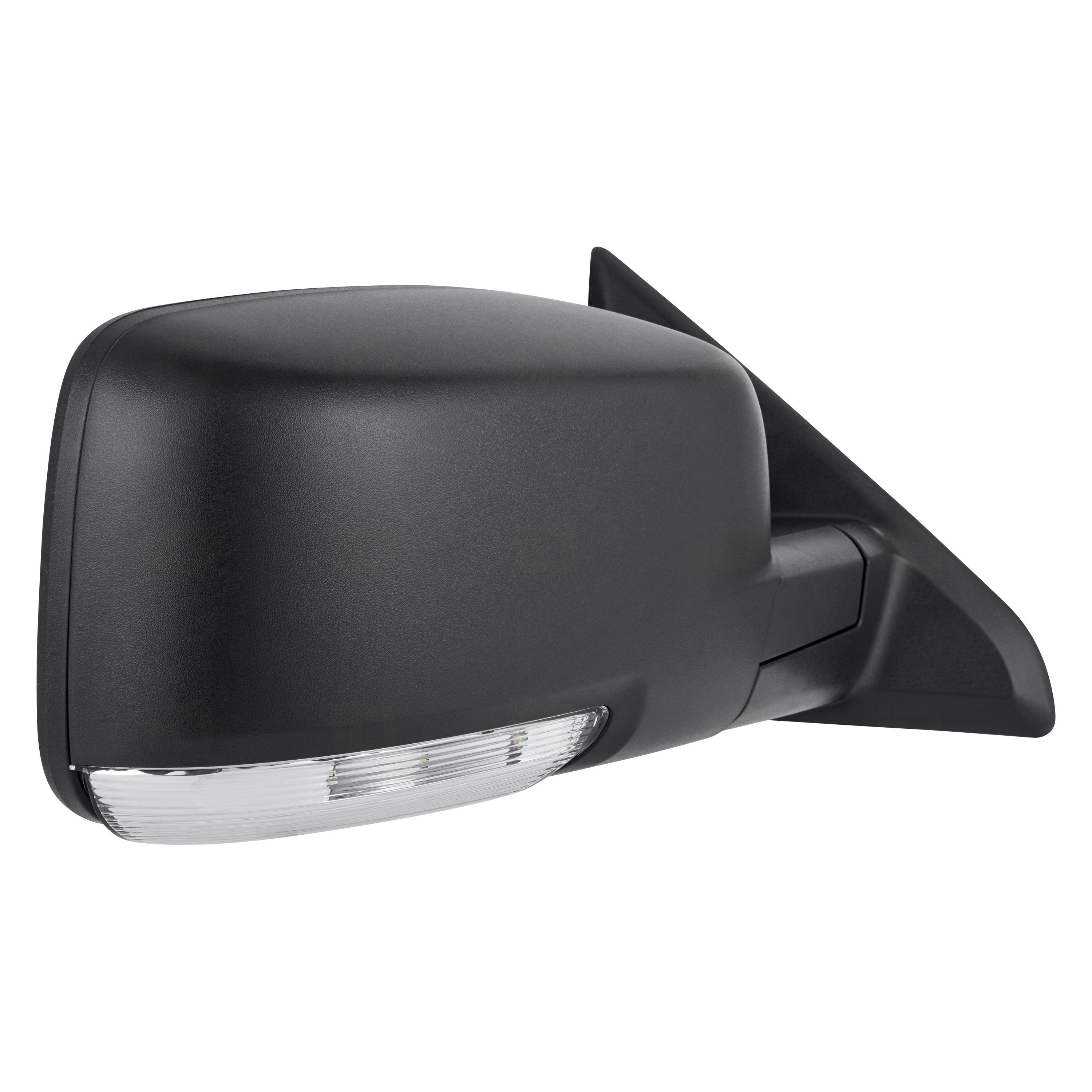 DODGE TRUCKS & VANS DODGE/PU (R1500) DOOR MIRROR RIGHT (Passenger Side) PWR/HTD/SIGNAL/PUDDLE (SINGLE GLASS)(TEXT BLACK) OEM#68026558AD 2009 PL#CH1321304