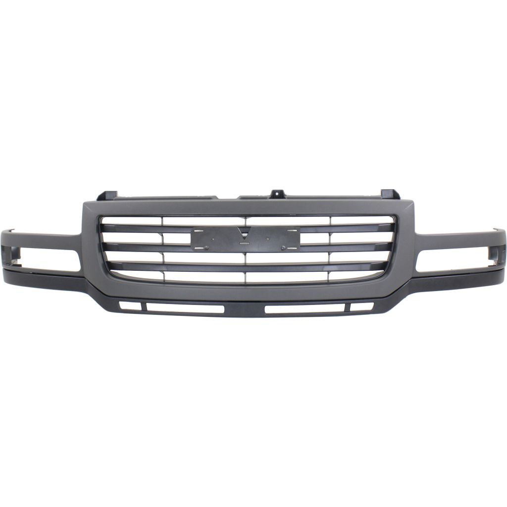 GM TRUCKS & VANS SIERRA/PU (GMC) (07 OLD STYLE) GRILLE ASSY GRAY/BLACK (2500HD/3500) OEM#19130794 2003-2007 PL#GM1200627