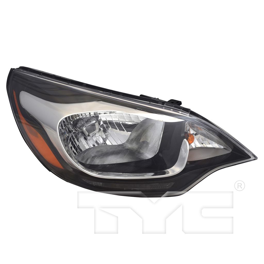 KIA RIO SEDAN HEAD LAMP ASSEMBLY RIGHT (Passenger Side) (WO/LED) **CAPA** OEM#921021W100 2012-2017 PL#KI2503159C