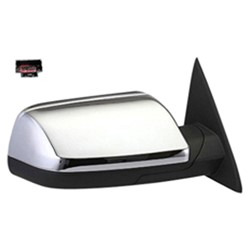 FORD TRUCKS & VANS FLEX DOOR MIRROR RIGHT (Passenger Side) PWR/HTD (W/PUDDLE LAMP&MEMORY)(CHROME CVR) OEM#8A8Z17682CA-PFM 2009-2012 PL#FO1321360