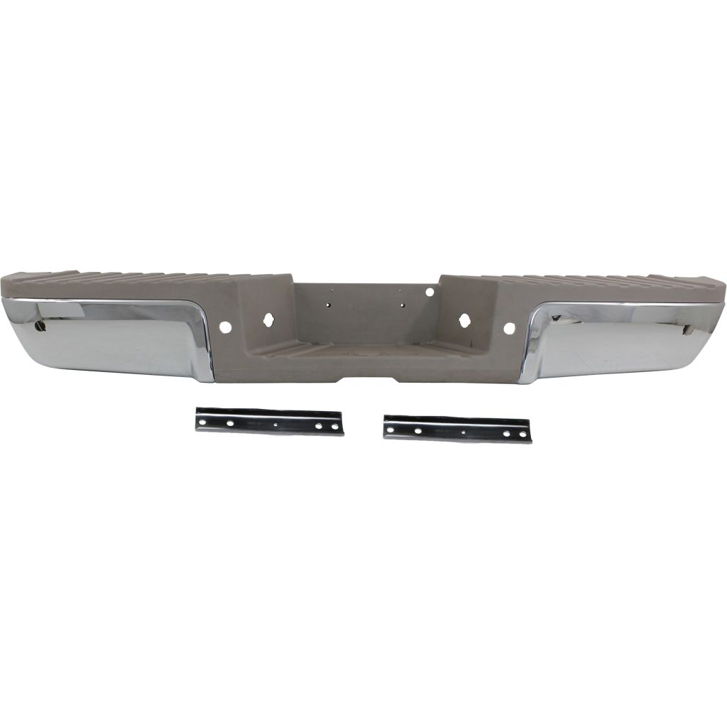 FORD TRUCKS & VANS FORD/PU F250/350/450 (SUPER DUTY) STEP BUMPER ASSY CHROME W/GOLD PAD (W/SENSOR)(WO/BRKT)(KING RANCH) OEM#9C3Z17906D-PFM 2011-2012 PL#FO1103154