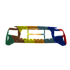 HYUNDAI SANTA FE FRONT BUMPER COVER PRIMED (WO/SENSOR) OEM#86511S2500 2021-2023 PL#HY1014104