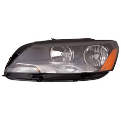 VOLKSWAGEN PASSAT HEAD LAMP ASSEMBLY LEFT (Driver Side) (FROM 3-21-11) **CAPA** OEM#561941005D 2012-2015 PL#VW2502148C